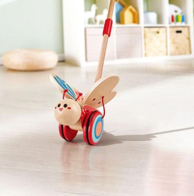 Hape Duwstok Vlinder (E0340) - SPADT - speelgoed met advies