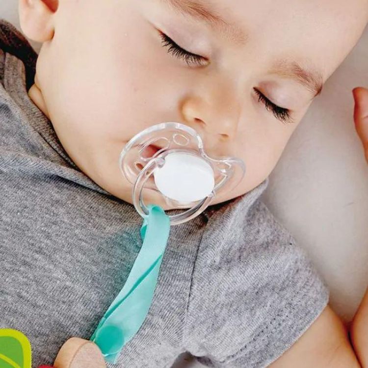 Hape Fopspeenclip Lieveheersbeestje (E0020) - SPADT - speelgoed met advies