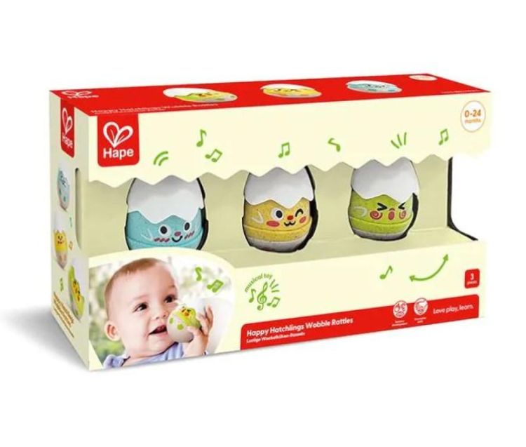 Hape Grappige Wiebelkuikens (E0124) - SPADT - speelgoed met advies