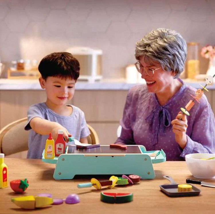 Hape Houten Speelgoed Barbeque (E3214) - SPADT - speelgoed met advies