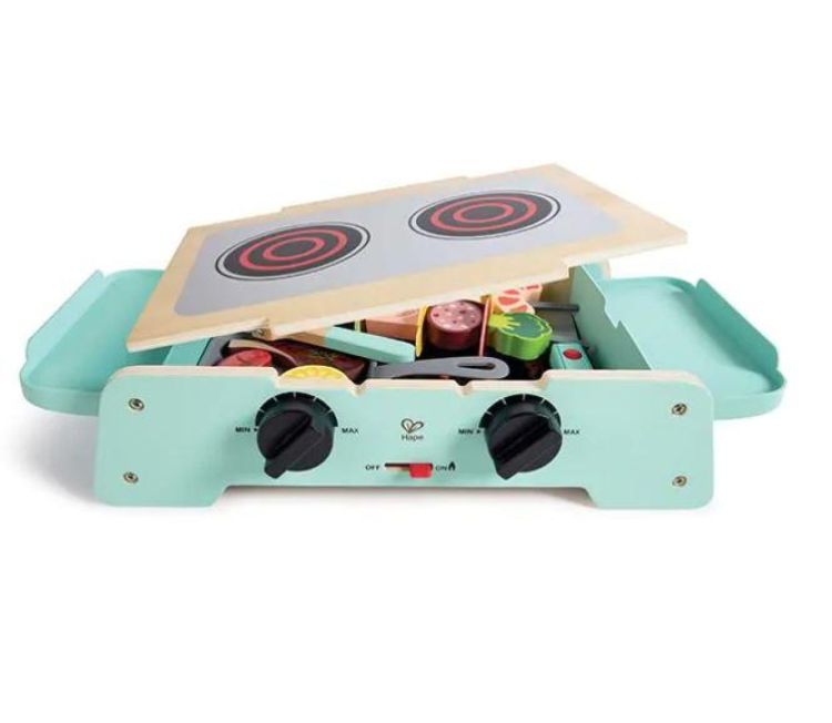 Hape Houten Speelgoed Barbeque (E3214) - SPADT - speelgoed met advies