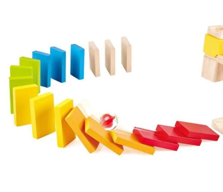 Hape Knikkerbaan 'Rally Block Set' (81) (E1101) - SPADT - speelgoed met advies