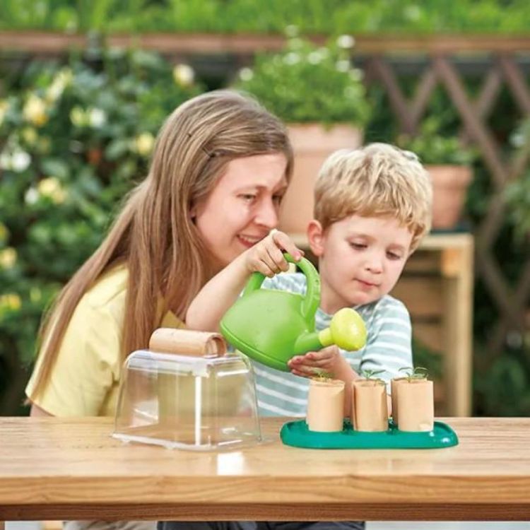 Hape Kruiden Kweekbakje (E5580) - SPADT - speelgoed met advies