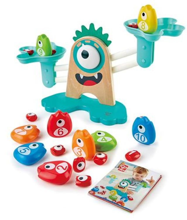 Hape Monster Reken Weegschaal (E0511) - SPADT - speelgoed met advies