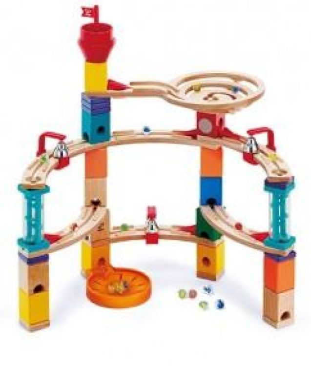 Hape Quadrilla Knikkerbaan 'Castle Escape' (E6019) - SPADT - speelgoed met advies