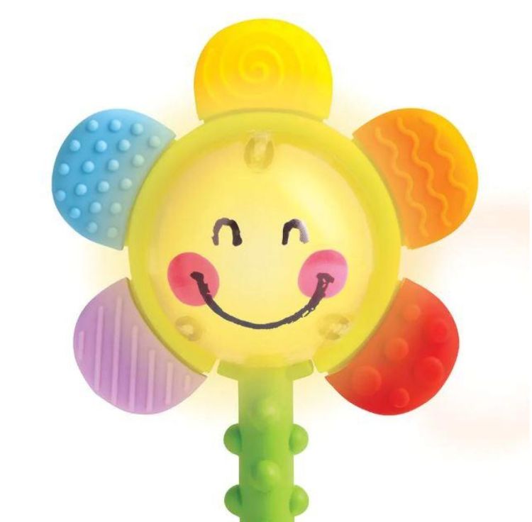 Hape Shake 'n Sparkle Flower Rattle (E0133) - SPADT - speelgoed met advies