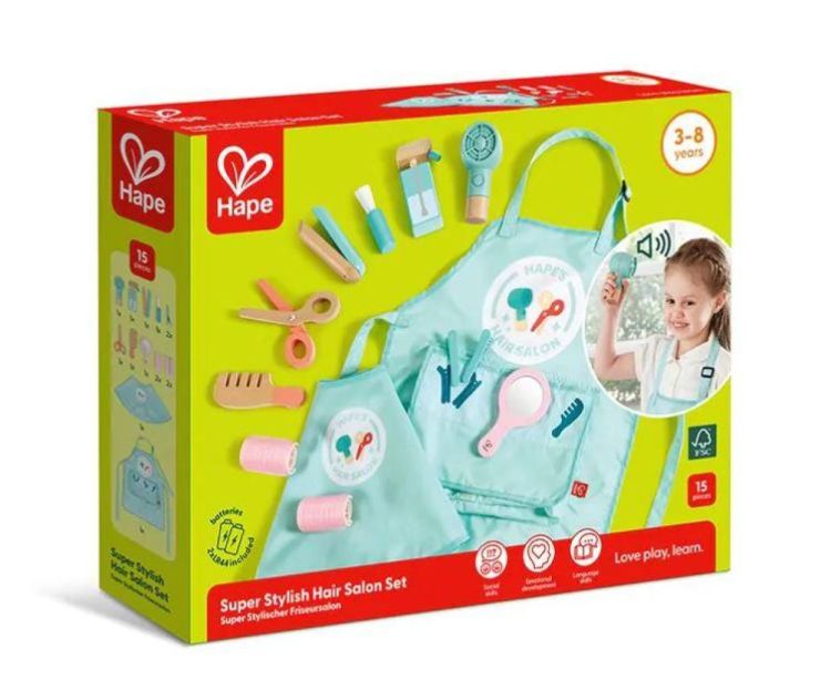Hape Super Stylish Kapsalon (E3060) - SPADT - speelgoed met advies