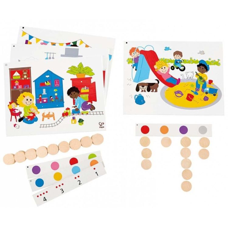 Hape Zoek en Tel Kleuren (E6301) - SPADT - speelgoed met advies