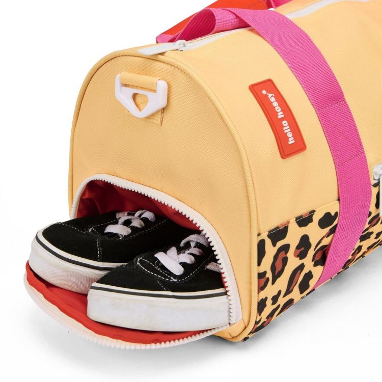 Hello Hossy Léopard Sporttas (DUF-P-001-TU) - SPADT - speelgoed met advies