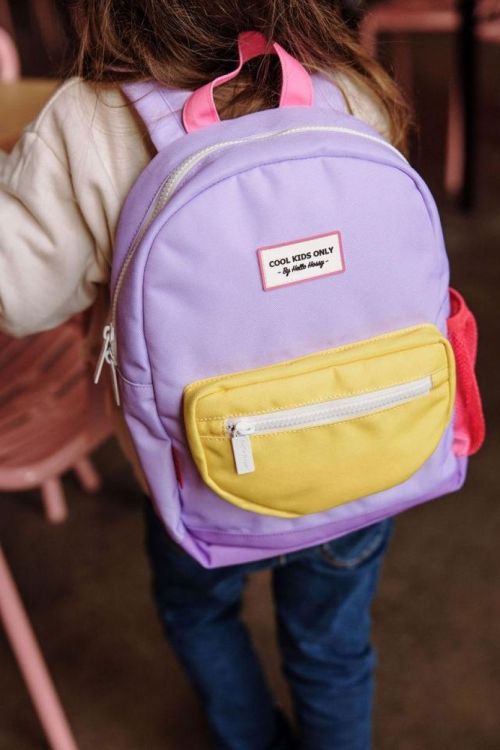 Hello Hossy Mini Mauve Rugzak (2-5) (SAC-M-026-2-5ANS) - SPADT - speelgoed met advies