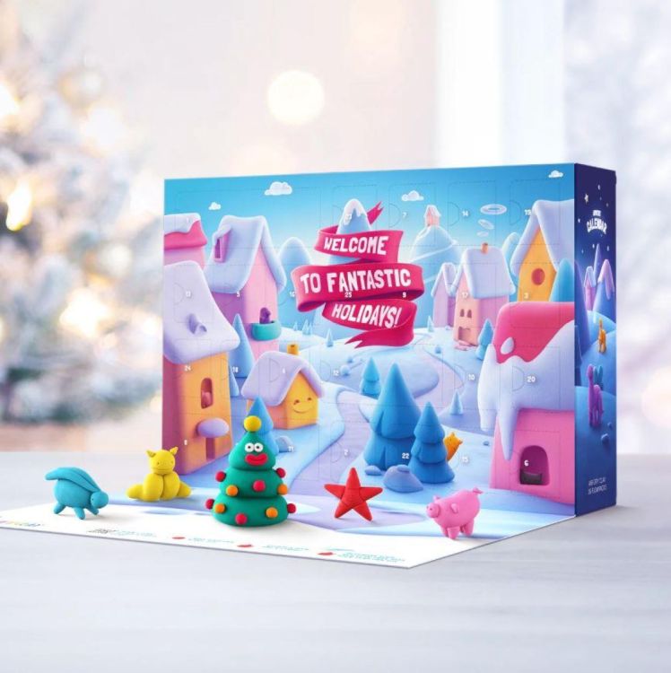 Hey Clay Advent Kalender (99000) - SPADT - speelgoed met advies