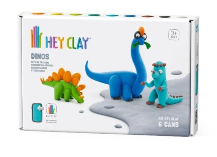 Hey Clay Dinosaurussen (60032) - SPADT - speelgoed met advies