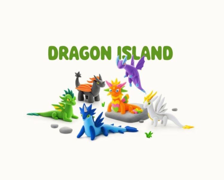Hey Clay Dragon Island (15035) - SPADT - speelgoed met advies
