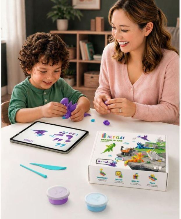 Hey Clay Dragon Island (15035) - SPADT - speelgoed met advies