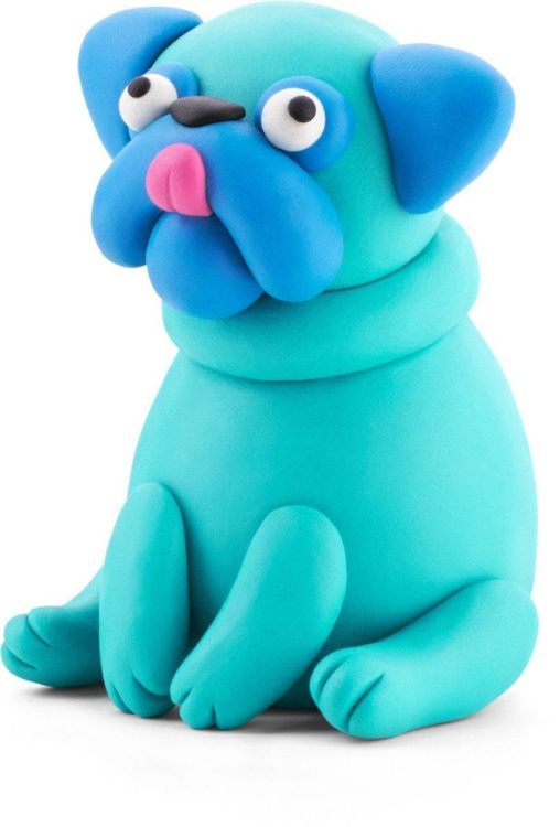 Hey Clay Mopshond (30122) - SPADT - speelgoed met advies