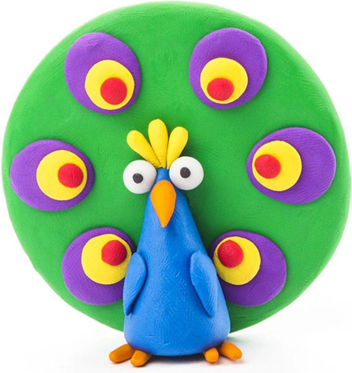 Hey Clay Pauw (30056) - SPADT - speelgoed met advies