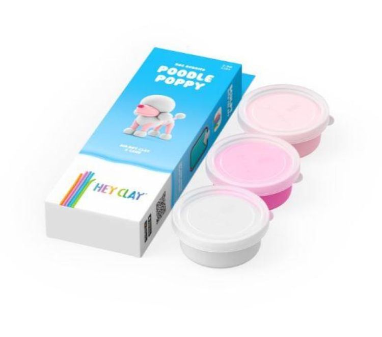 Hey Clay Poodle Poppy (30147) - SPADT - speelgoed met advies
