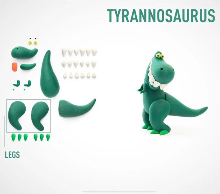 Hey Clay Tyrannosaurus (30073) - SPADT - speelgoed met advies