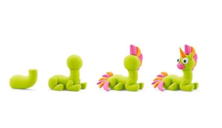 Hey Clay Unicorn Sparky (30139) - SPADT - speelgoed met advies