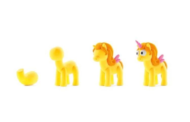 Hey Clay Unicorn Sunny (30135) - SPADT - speelgoed met advies