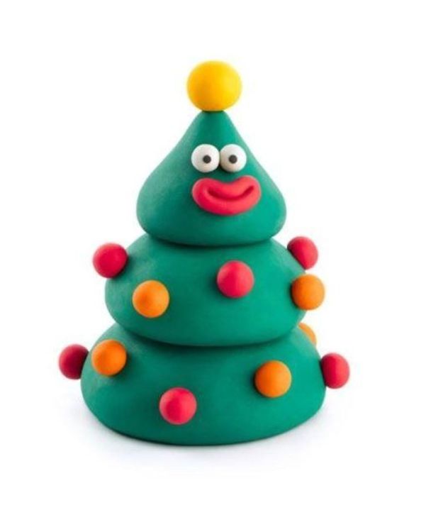 Hey Clay Xmas Tree (50192) - SPADT - speelgoed met advies