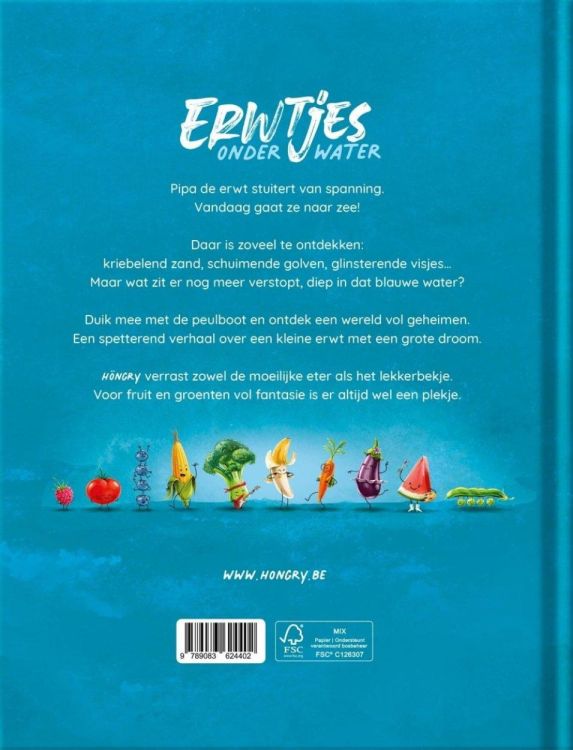 Höngry Erwtjes onder water () - SPADT - speelgoed met advies