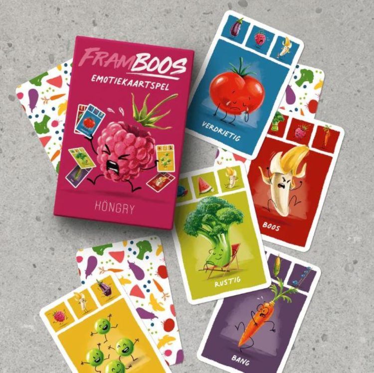 Höngry Framboos Emotiekaartspel () - SPADT - speelgoed met advies