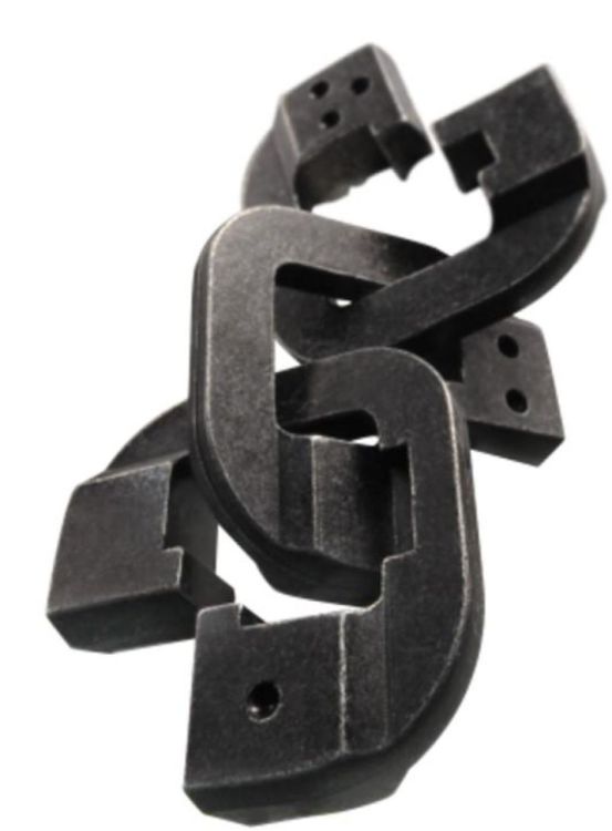 Huzzle Huzzle Cast Puzzle 'Chain' (niv.6) (515111) - SPADT - speelgoed met advies