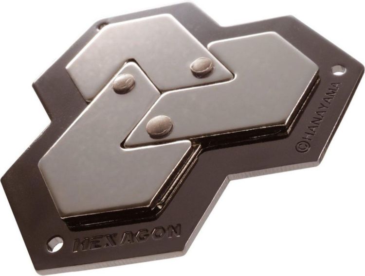 Huzzle Huzzle Cast Puzzle 'Hexagon' (niv.4) (515062) - SPADT - speelgoed met advies