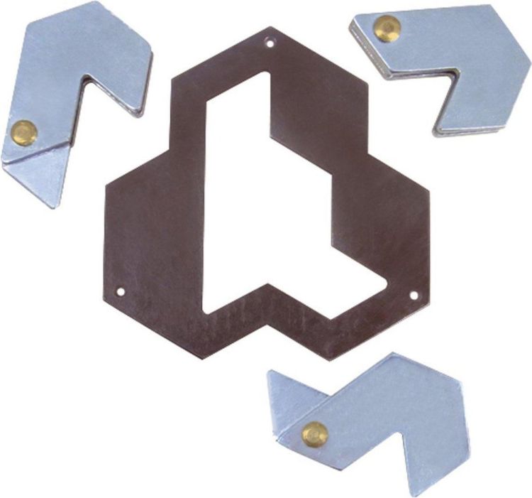 Huzzle Huzzle Cast Puzzle 'Hexagon' (niv.4) (515062) - SPADT - speelgoed met advies