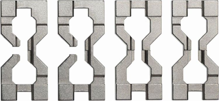 Huzzle Huzzle Cast Puzzle 'Hourglass' (niv.6) (515119) - SPADT - speelgoed met advies