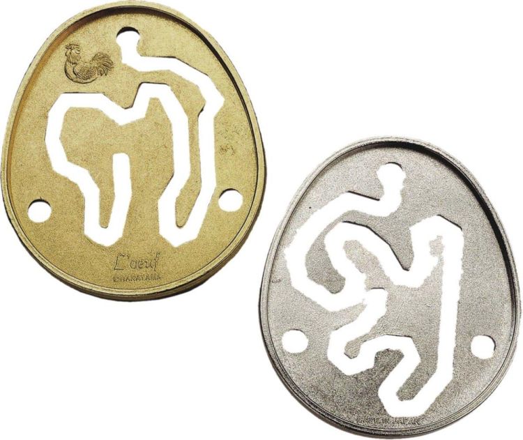 Huzzle Huzzle Cast Puzzle 'L'oeuf' (niv.4) (515054) - SPADT - speelgoed met advies