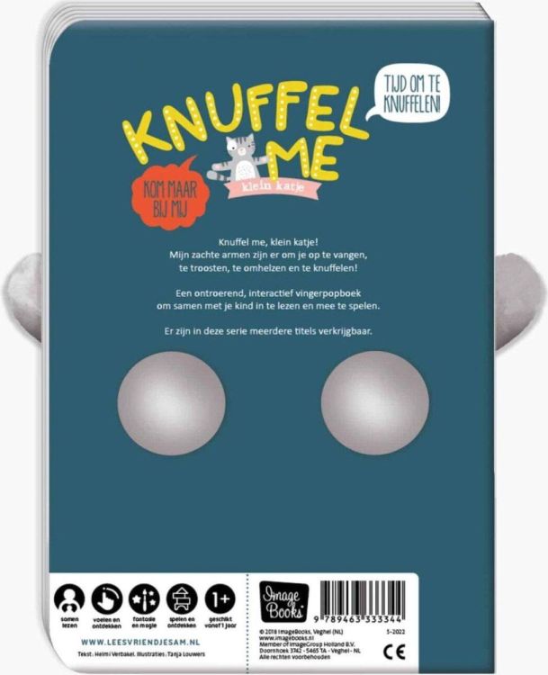 Image Books Boekje 'Knuffel me, klein Katje' (OC927655) - SPADT - speelgoed met advies