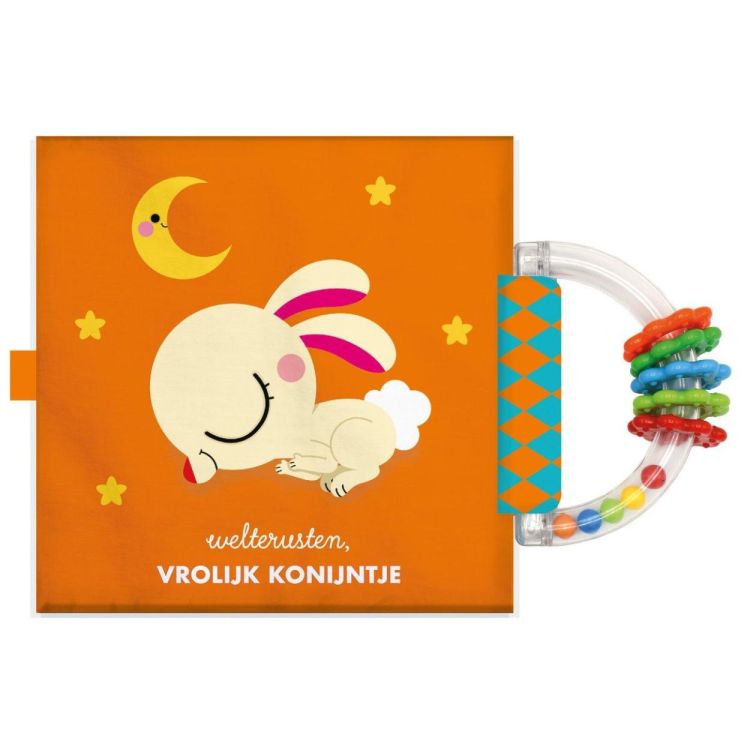 Image Books Knisperboek met bijtring 'Vrolijke Dieren' (OC1104690) - SPADT - speelgoed met advies