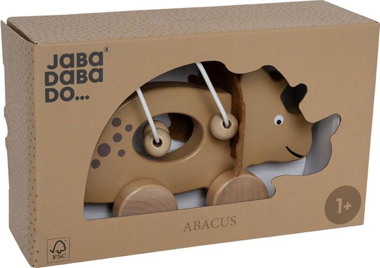 Jabadabado Duwfiguur Abacus Dino (C2558) - SPADT - speelgoed met advies