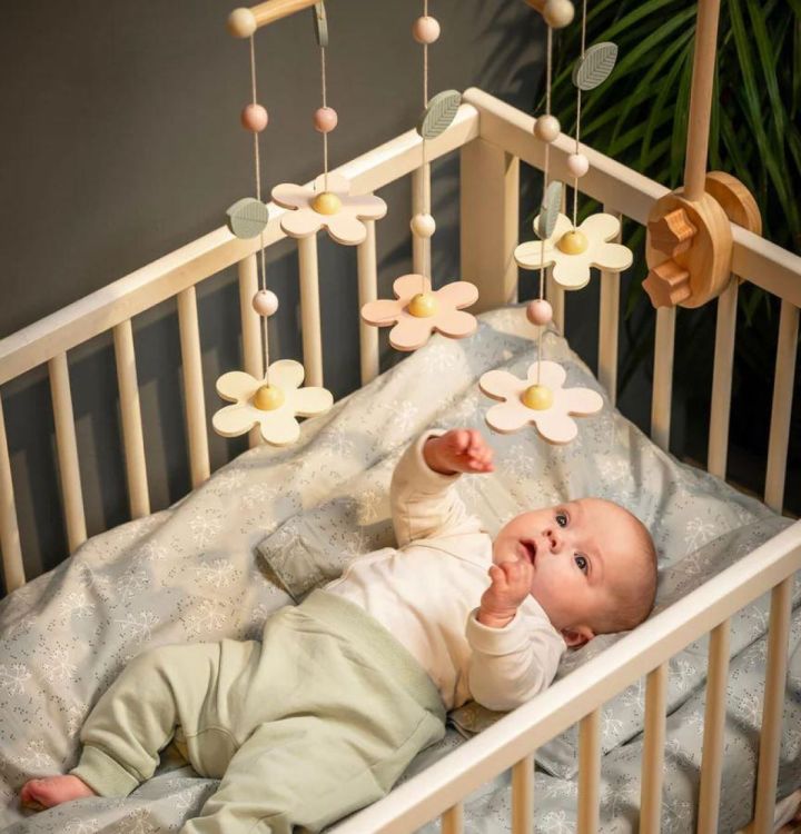 Jabadabado Houten Mobiel Bloemen (T308) - SPADT - speelgoed met advies