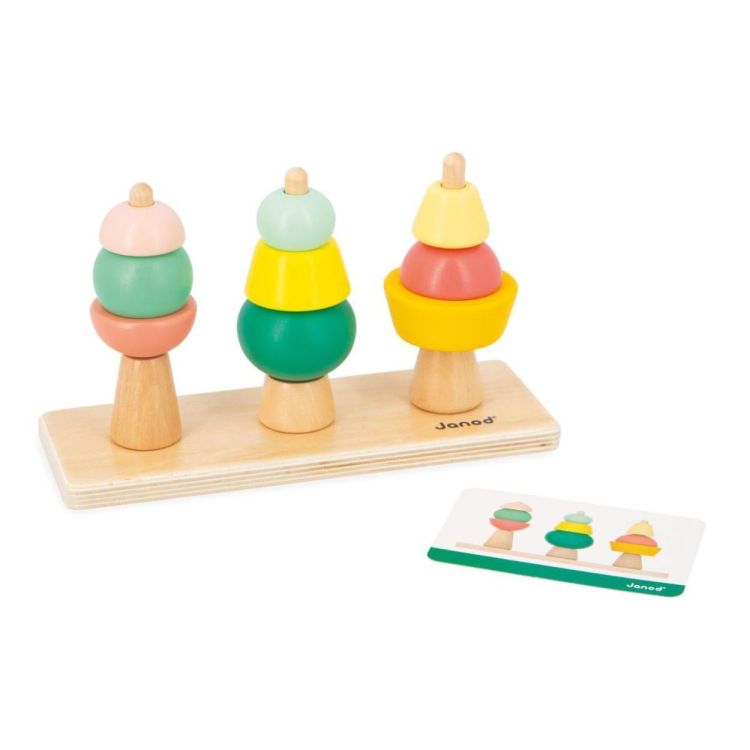 Janod Houten 36 Maanden Doos (J04066) - SPADT - speelgoed met advies
