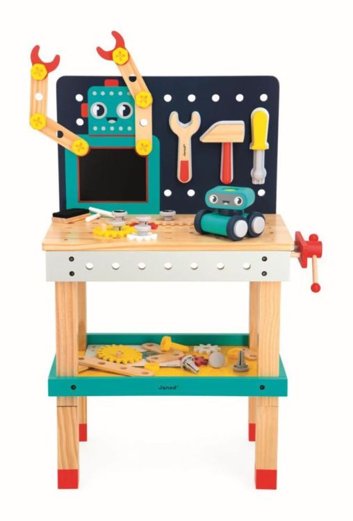 Janod Houten Robot Werkbank (J06457) - SPADT - speelgoed met advies