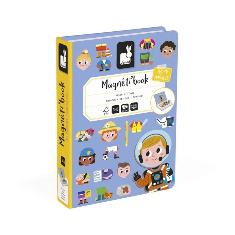 Janod Magneti'Book Beroepen (J02597) - SPADT - speelgoed met advies