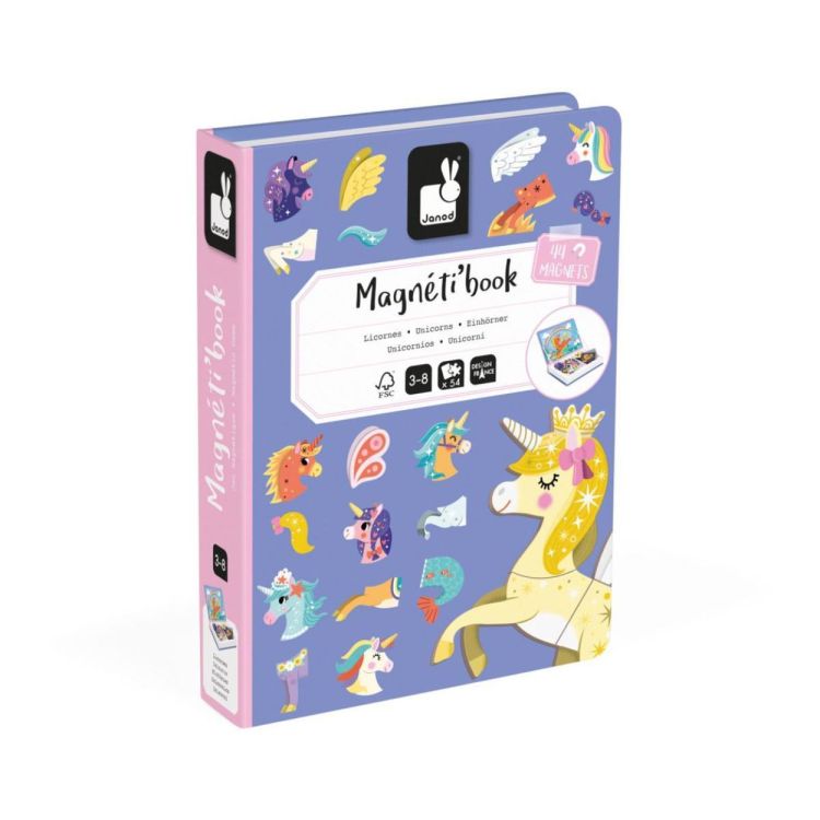 Janod Magneti'Book Eenhoorns (J02584) - SPADT - speelgoed met advies