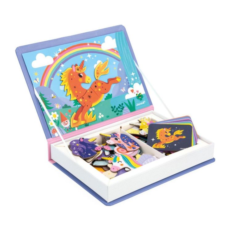 Janod Magneti'Book Eenhoorns (J02584) - SPADT - speelgoed met advies