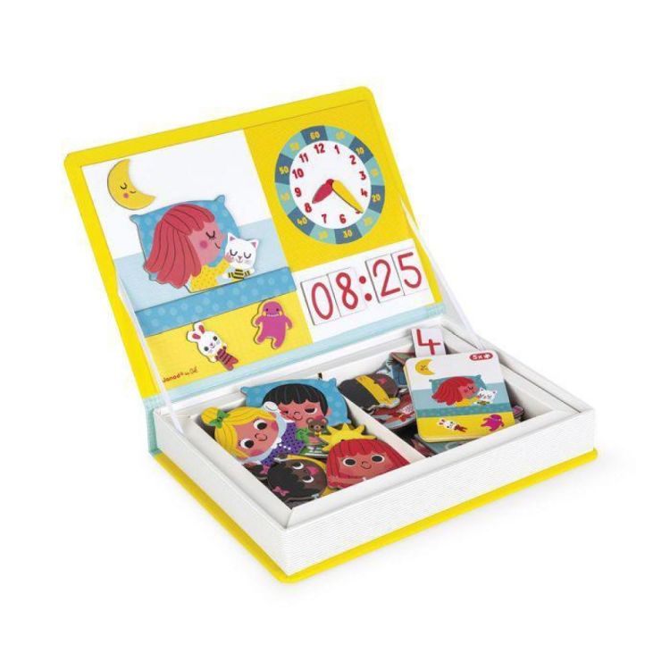 Janod Magneti'Book Ik leer de Klok (J02724) - SPADT - speelgoed met advies