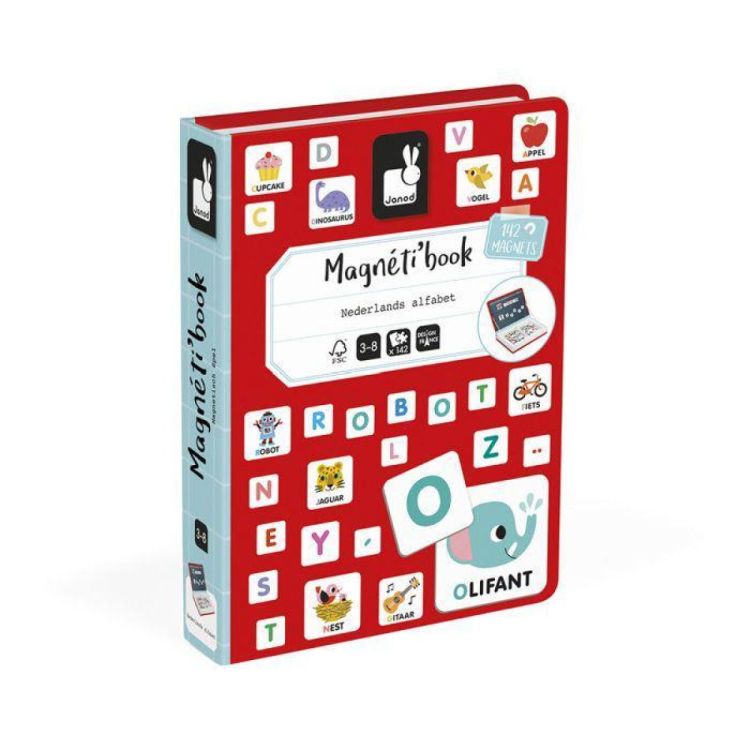 Janod Magneti'Book Nederlands Alfabet (J02591) - SPADT - speelgoed met advies
