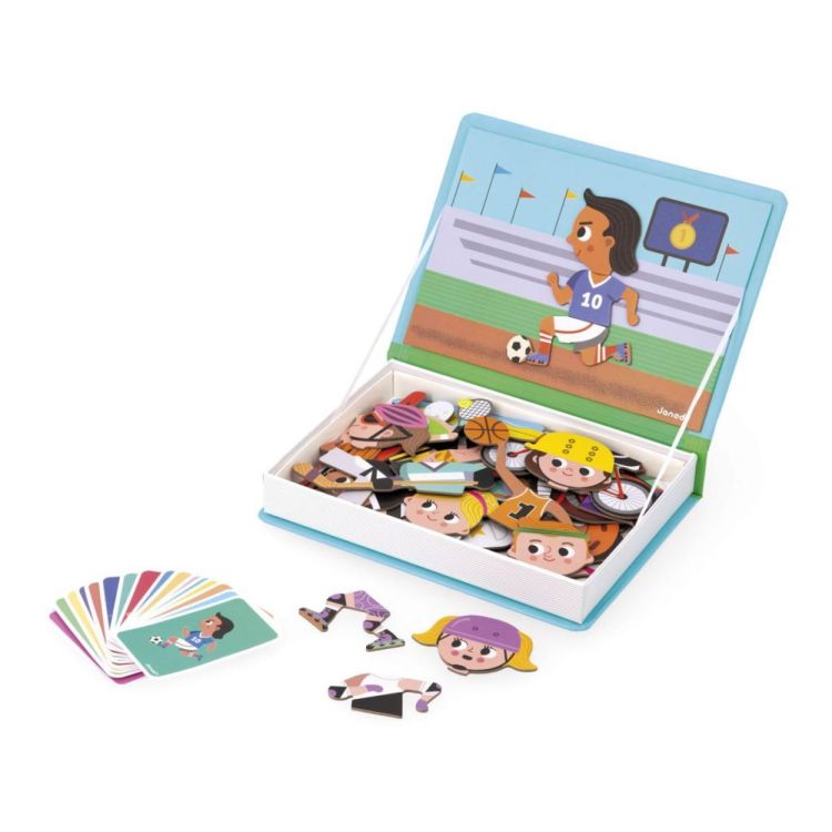 Janod Magneti'Book Sporten (J02596) - SPADT - speelgoed met advies