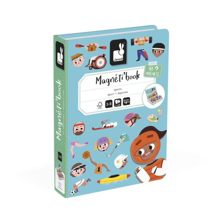 Janod Magneti'Book Sporten (J02596) - SPADT - speelgoed met advies