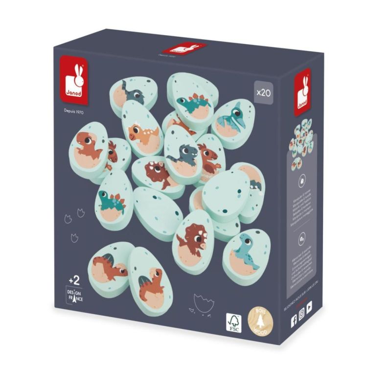 Janod Memory Dino's (J05826) - SPADT - speelgoed met advies