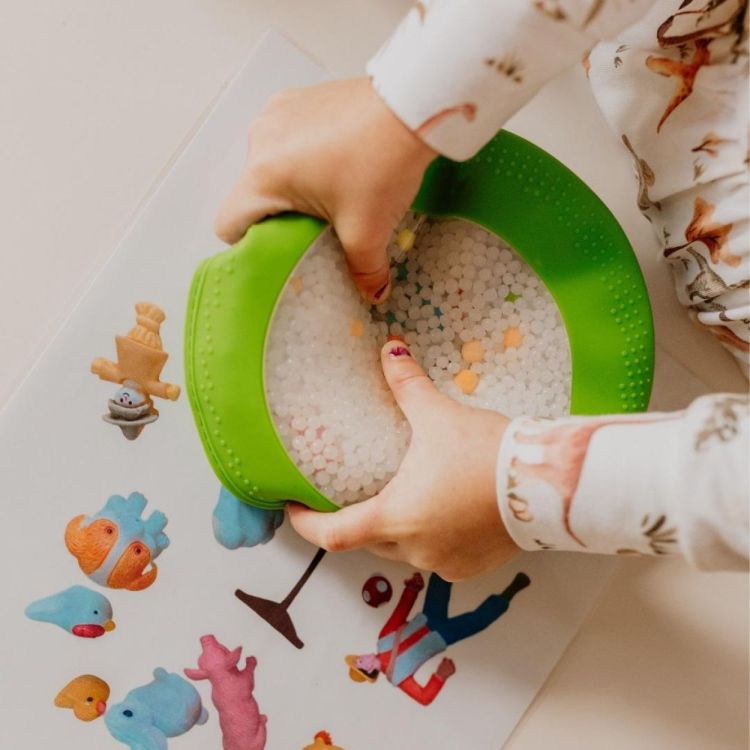 Jellystone Designs Peekaboo Sensory Bag 'Boerderij' (JS-PBFA) - SPADT - speelgoed met advies