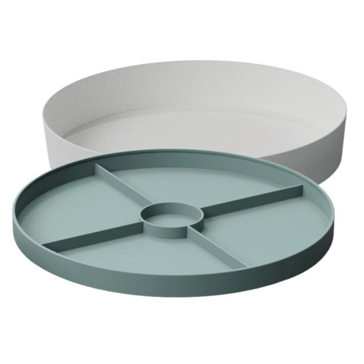 Jellystone Designs Tray Play Speelbak Groen Grijs (JS-TPS) - SPADT - speelgoed met advies