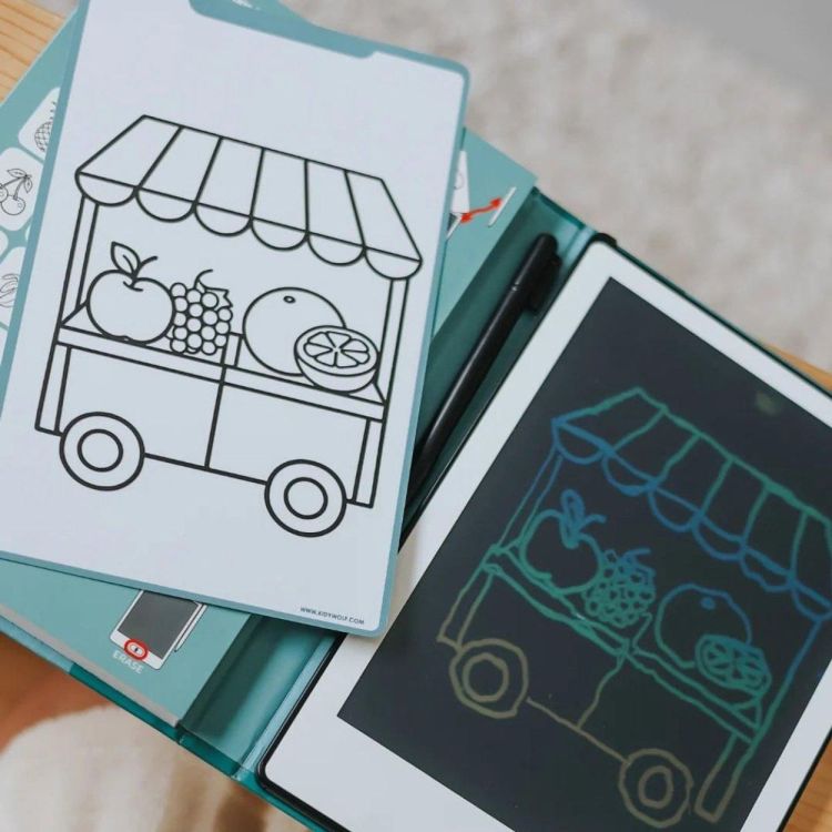 Kidywolf Kidydraw Mini 'My Little Market' (Kidydraw-mini-mlm) - SPADT - speelgoed met advies