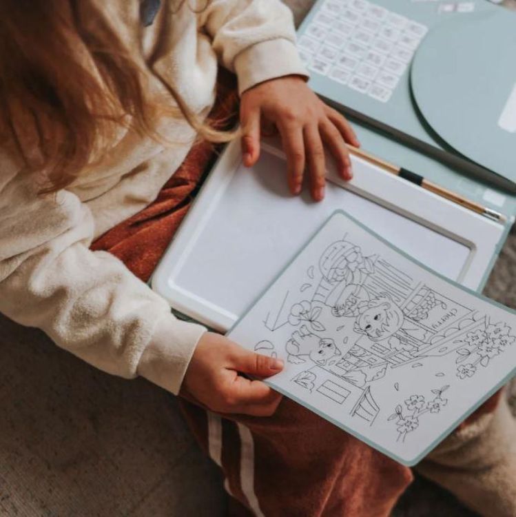 Kidywolf Kidydraw Pad Food Around the World (KIDYDRAW-PAD6-FAW) - SPADT - speelgoed met advies
